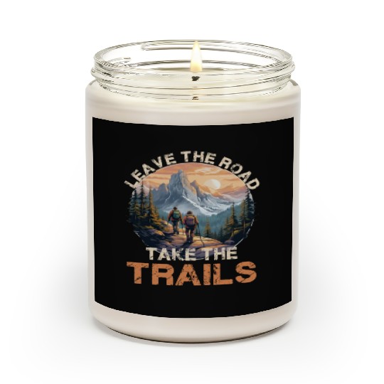 Outdoor Hiking Nature Adventure Trails Scented Candles
