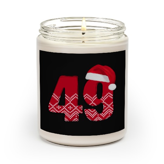 49 Birthday Years - Congratulations Forty Nine Scented Candles