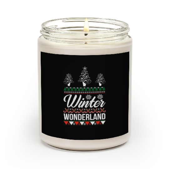 Winter Wonderland Scented Candles