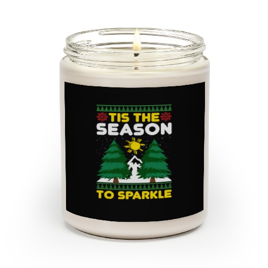 tis the Season to Sparkle Scented Candles