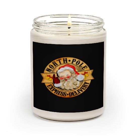 North Pole Express Delivery Scented Candles