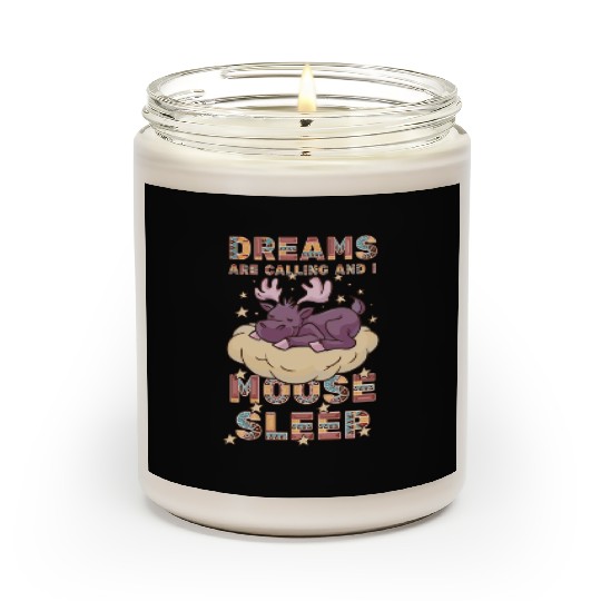 Dreams Are Calling Youth Cute Moose Scented Candles