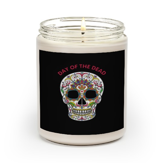 Day of the Dead Scented Candles