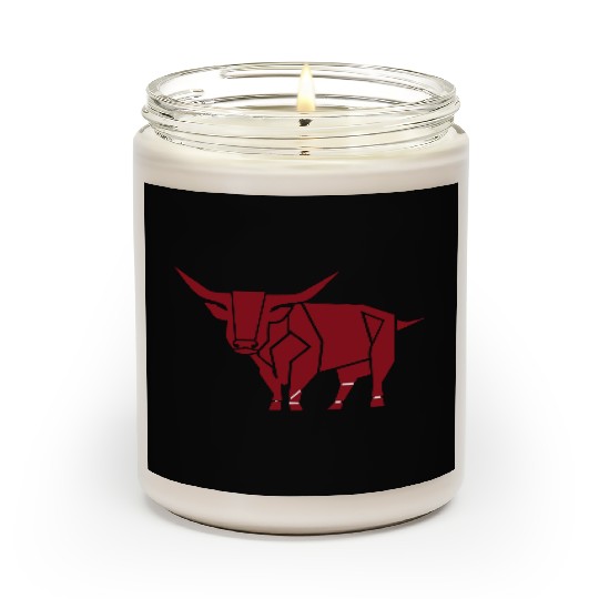 Courageous Bull Heart Scented Candles