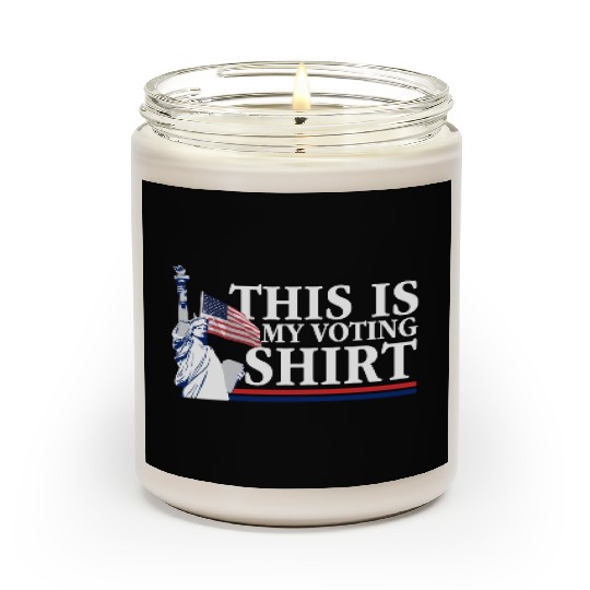 This Is My Voting Scented Candles Political Election Your