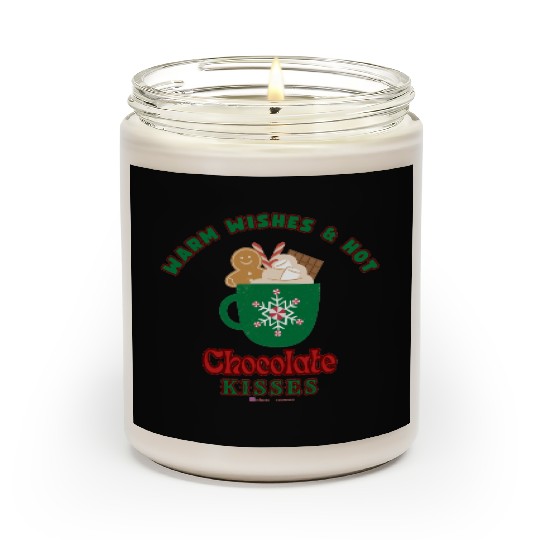 Warm Wishes & Hot Chocolate Kisses Greetings Scented Candles