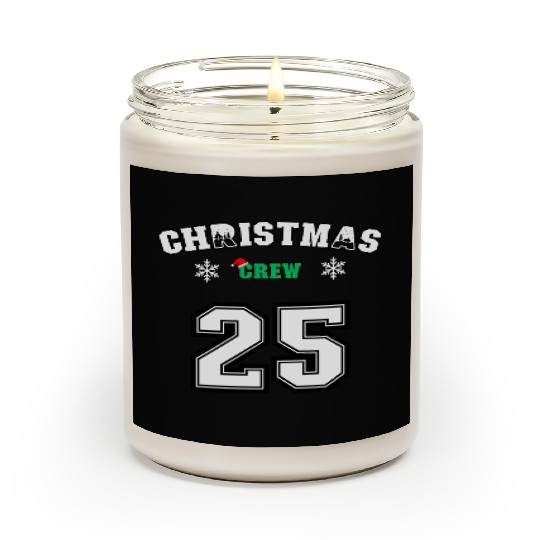 Family Christmas Crew Scented Candles
