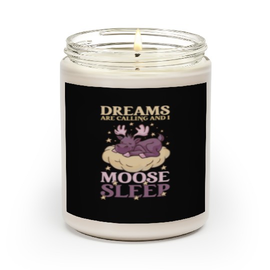 Dreams Are Calling Youth Cute Moose Scented Candles