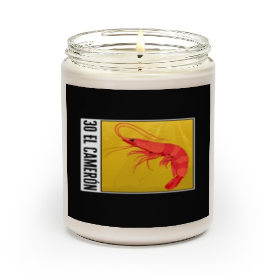 Lottery Scented Candles, El Camaron Scented Candles, Gift For Lottery