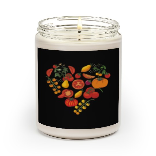 Vegetable Gardener Gardening Tomato Scented Candles