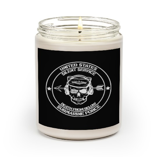 Us Submarine Force Death From Below Silent Service Scented Candles