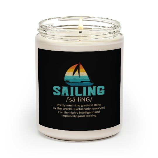 Sailing Definition Scented Candles Unisex Sailing Scented Candles