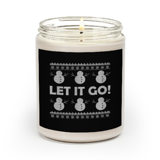 Christmas snowman winter reindeer gift Scented Candles