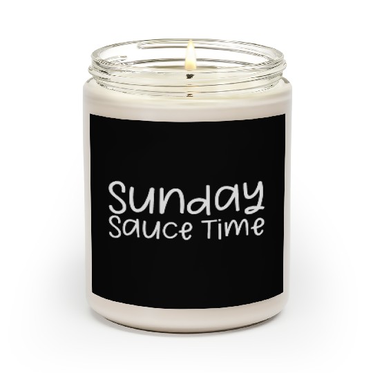 Sunday Sauce Time Scented Candles