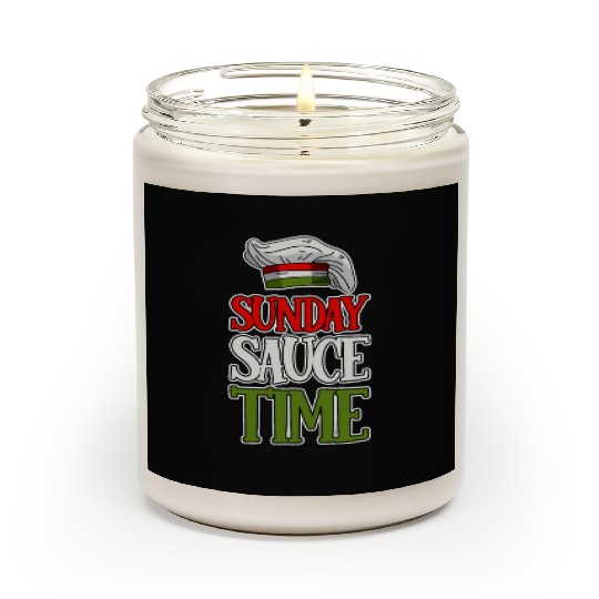 Sunday Sauce Time 4 Scented Candles