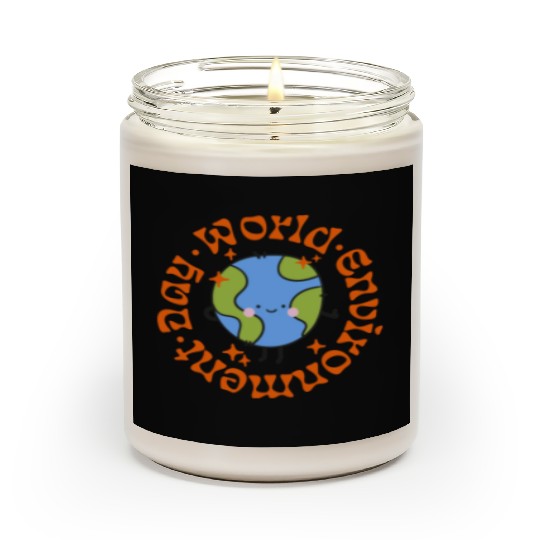 world environment day Scented Candles