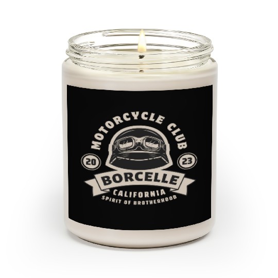 Motorcycle Club Spirit of Brotherhood Scented Candles