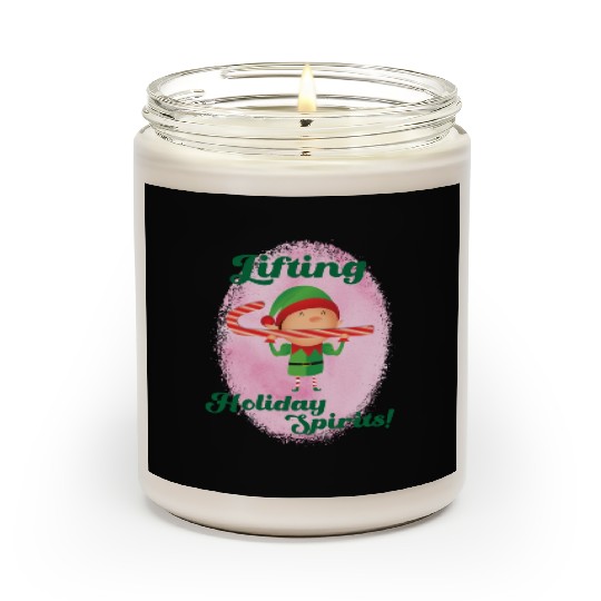 Muscle Elf -Christmas Spirit Workout Scented Candles