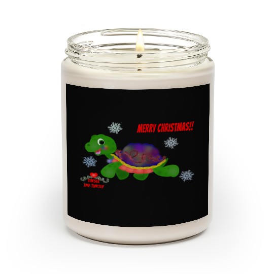 "Tinsel the Turtle" (Snowflake Snuggliezz) Scented Candles
