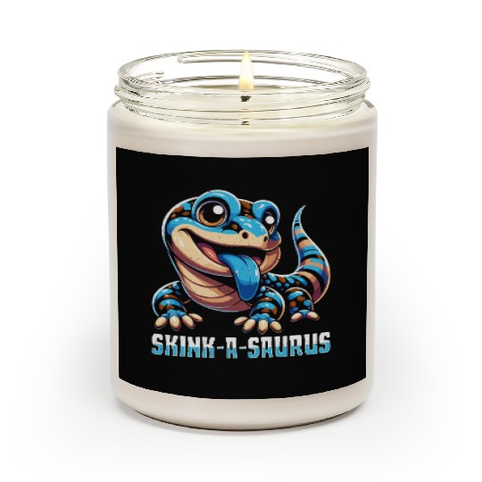 Lizard Collector Reptile Lover Blue Tongue Skink Scented Candles