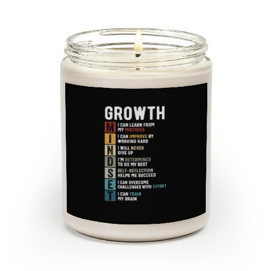 growth mindset Scented Candles