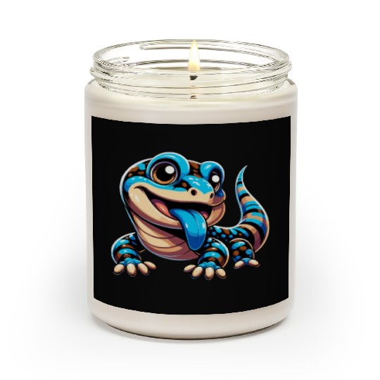 Lizard Collector Reptile Lover Blue Tongue Skink Scented Candles