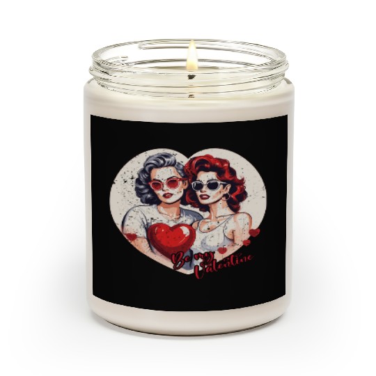 Valentines Day Outfit For Her And Her in love Scented Candles