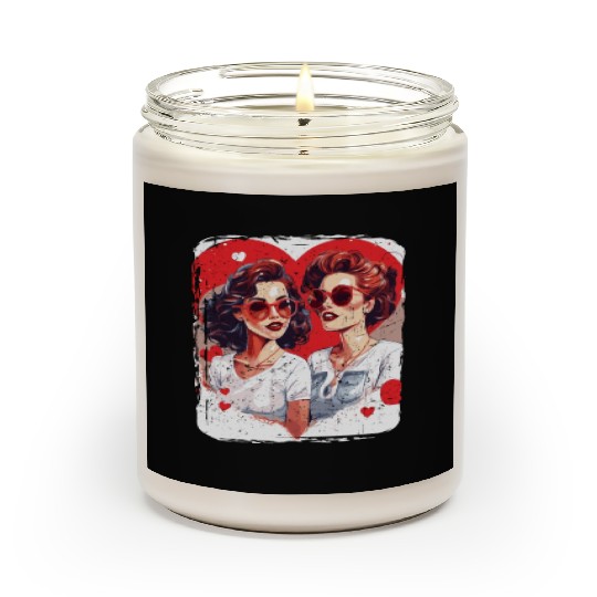 Valentines Day Outfit For Her And Her in love Scented Candles