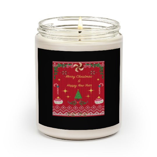 Christmas tree ugly christmas sweater Scented Candles