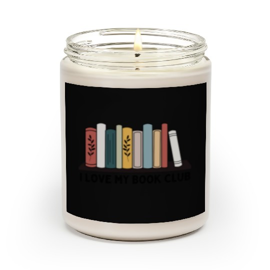 I love my book club Scented Candles