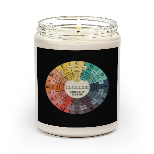 Circle Of Fifths Scented Candles