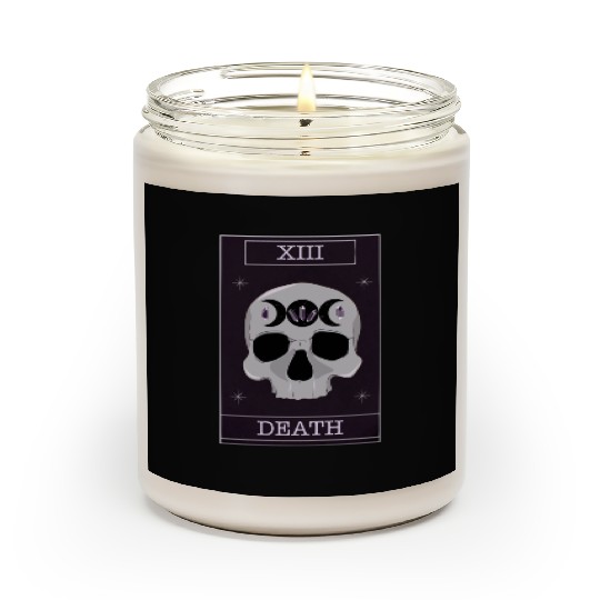 Tarot Death Card Scented Candles