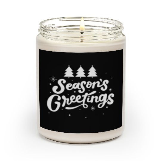 Seasons Greetings Scented Candles
