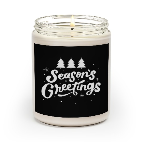 Seasons Greetings Scented Candles