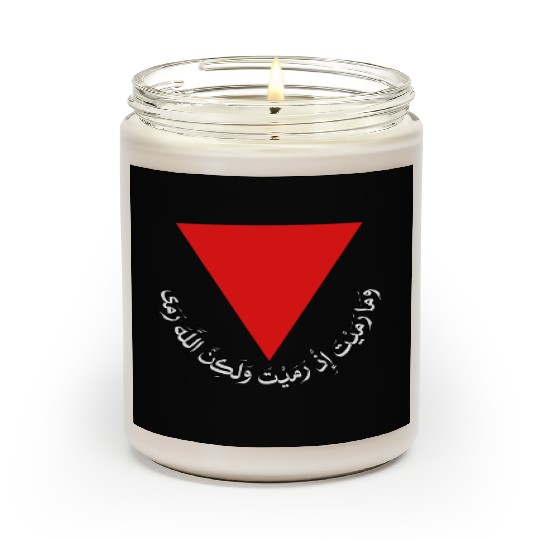 Red Triangle - Free Palestine Scented Candles