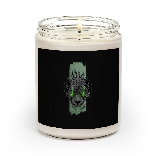 Emerald-Eyed Jaguar Scented Candles