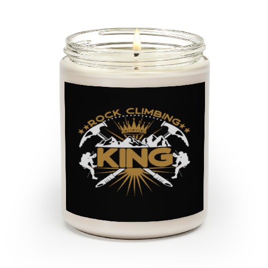 Rock Climbing King Scented Candles