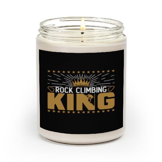 Rock Climbing King Scented Candles