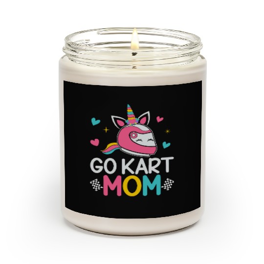 Go Kart Racing Female Go Kart Racer Scented Candles