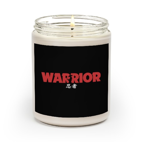 Samurai Warrior Essence Spirit Japan Scented Candles