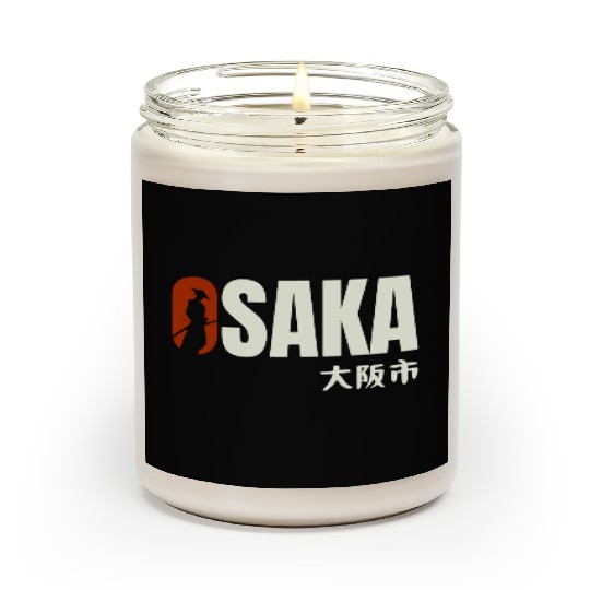 Osaka Typography Scented Candles - Urban Statement