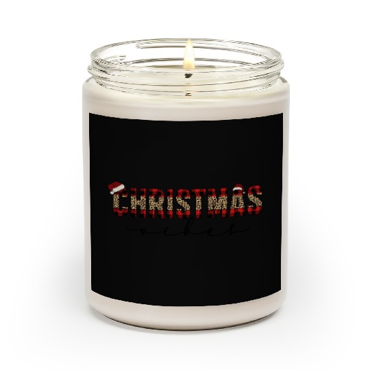 Christmas Vibes Buffalo, Holly, Holiday Vibes Scented Candles