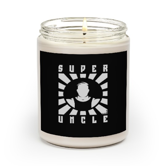 Super Uncle (Rays / White) Scented Candles