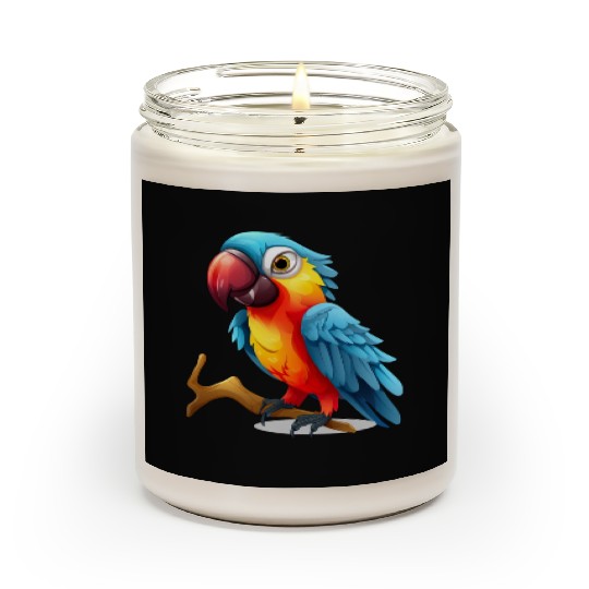 Macaw Parrot for a Bird Lover Animal Lover Scented Candles
