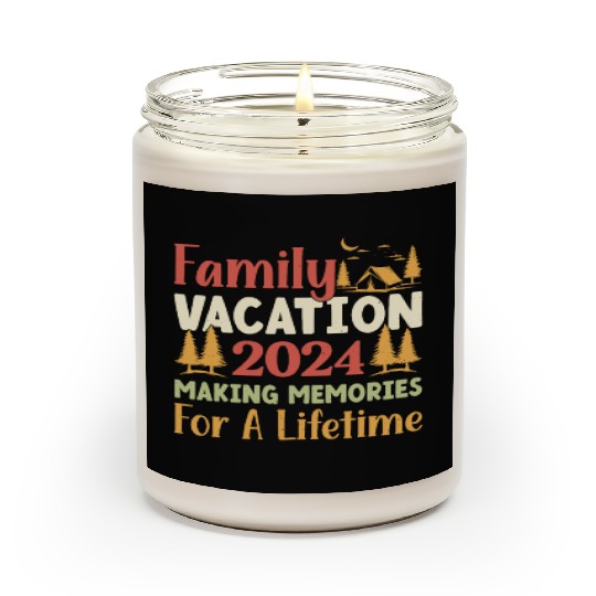 Summer Family Vacation Making Memories Scented Candles