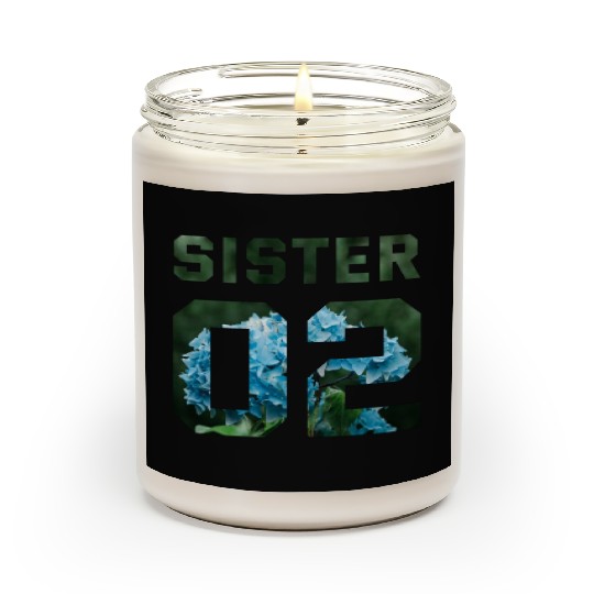 COUPLE FLOWER SISTER 02 Scented Candles
