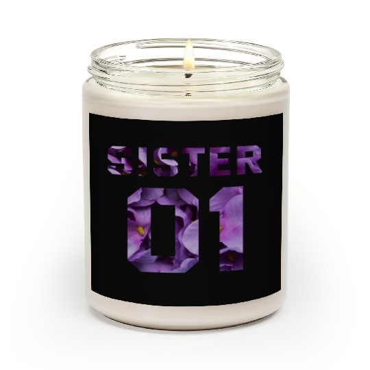 COUPLE FLOWER SISTER 01 Scented Candles