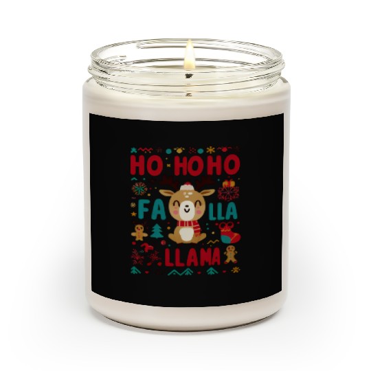 ho ho ho reindeer Scented Candles