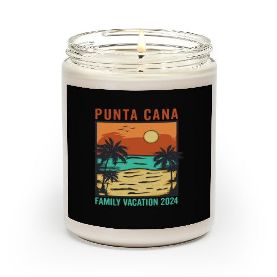 Punta Cana Family Vacation 2024 Scented Candles