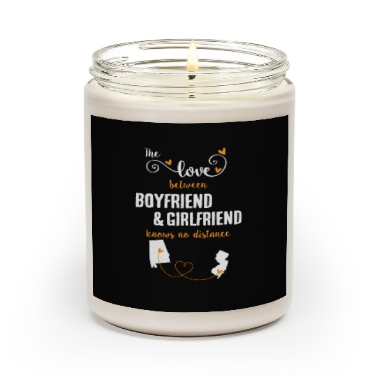 Love Between BF And GF Albm To New Jersey Gift Scented Candles
